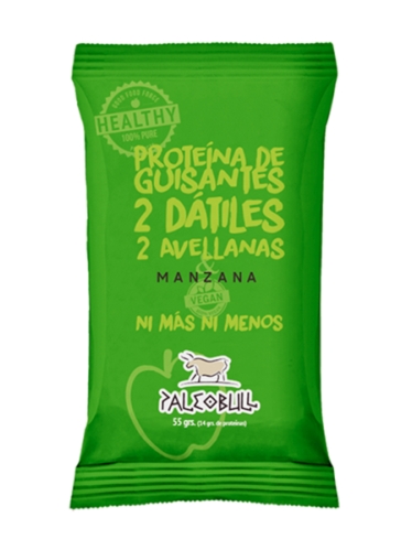 PALEOBULL BARRITA MANZANA VEGANA 55G