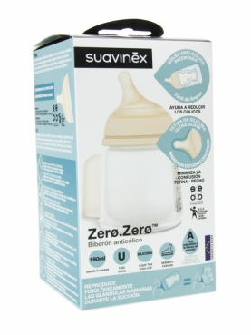 Suavinex zero zero biberón anticólico 270 ml