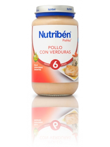 NUTRIBÉN POLLO VERDURAS 250 G