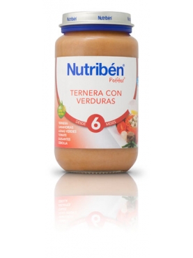 NUTRIBÉN TERNERA VERDURA 250 G