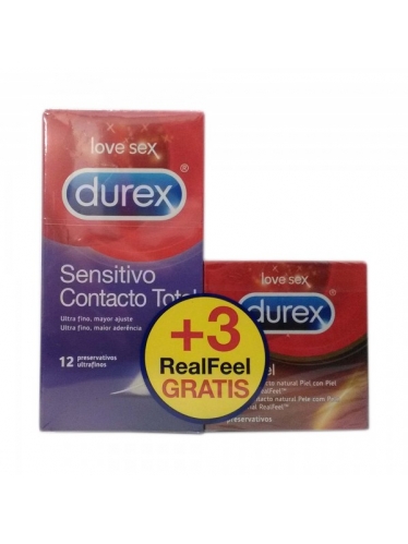 PROFIL DUREX CONTACTO TOTAL12+ REALFEEL 3 U